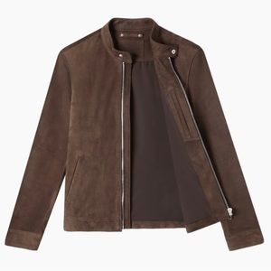 Tobacco Cafe Racer Suede & Leather